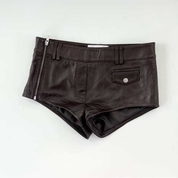 Deadwood Leather Hot Shorts Small - Picture 1 of 13